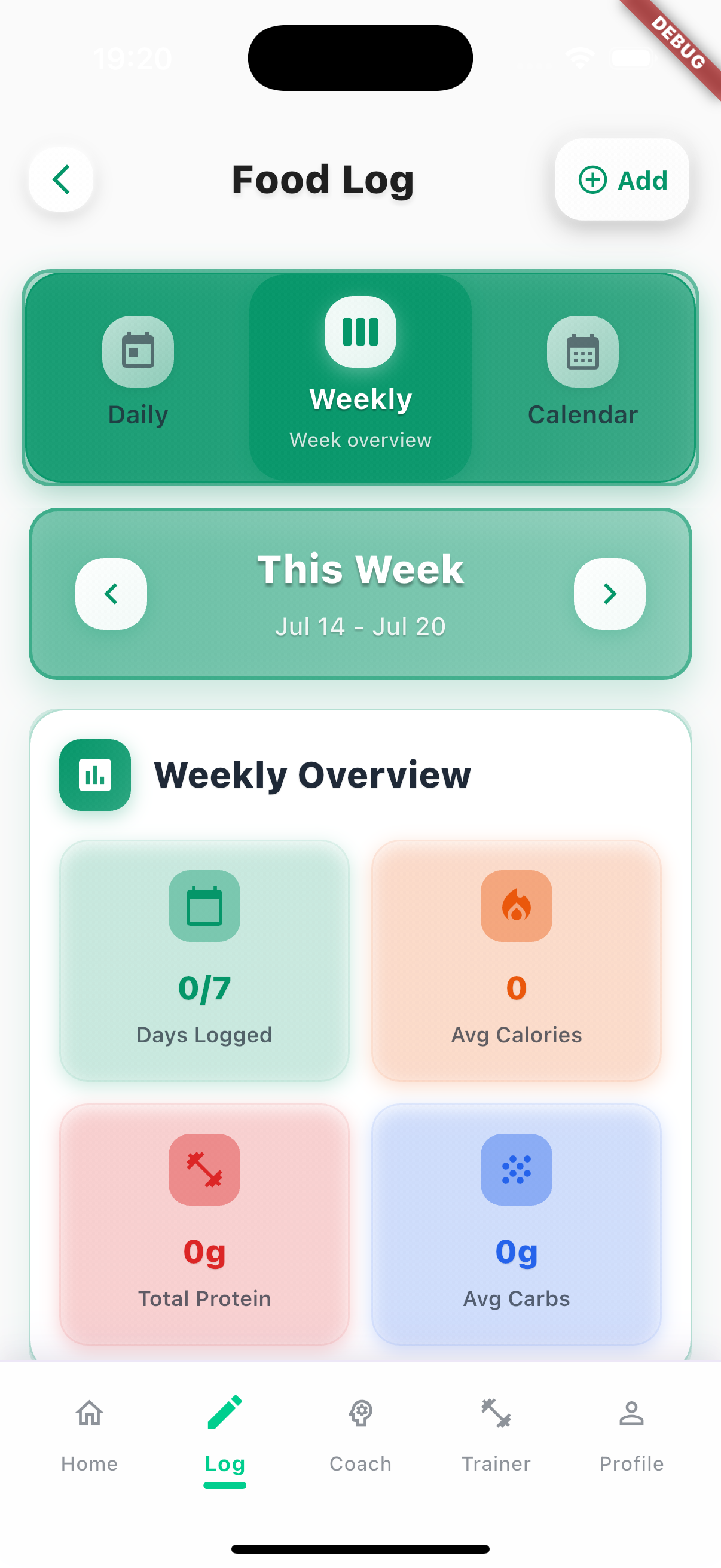 Food Tracking Screenshot 2