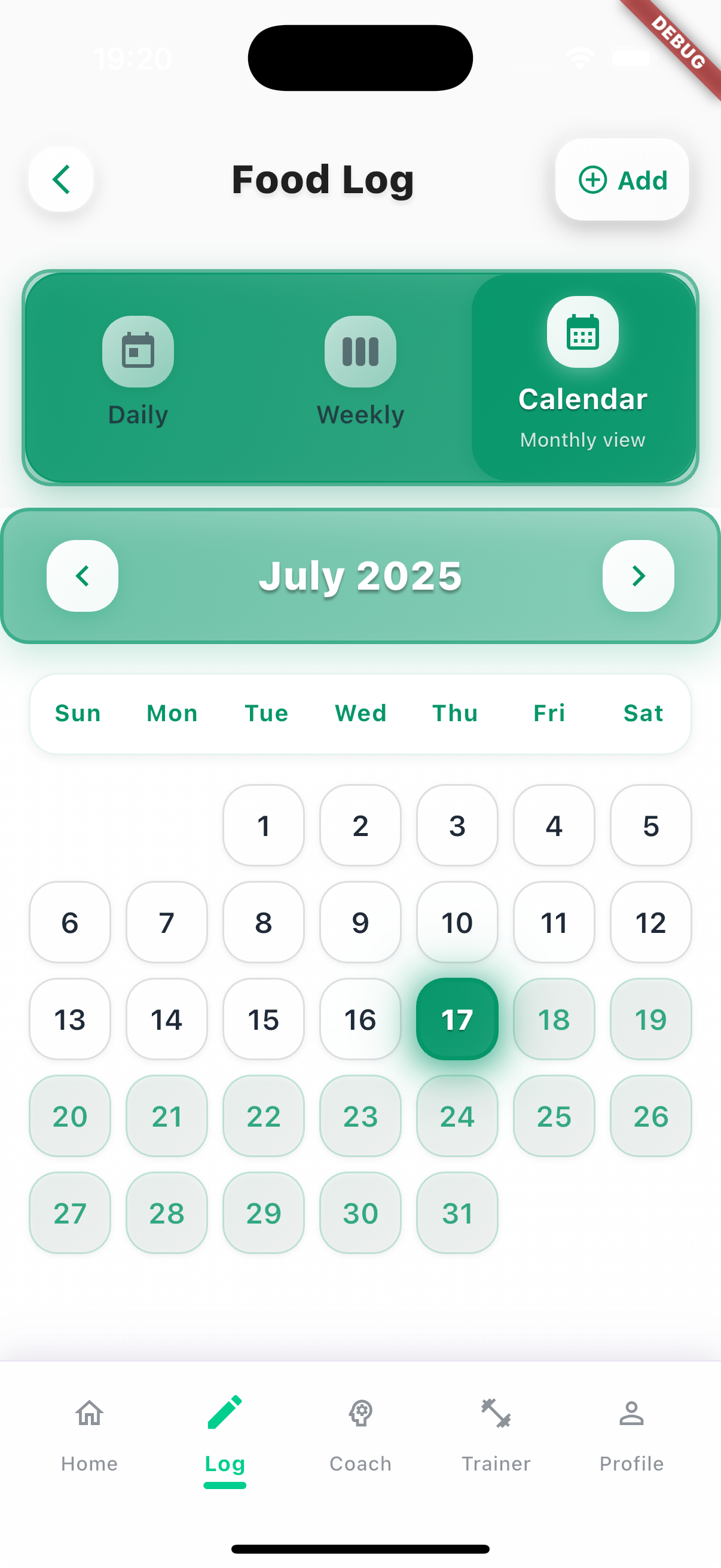 Food Tracking Screenshot 3