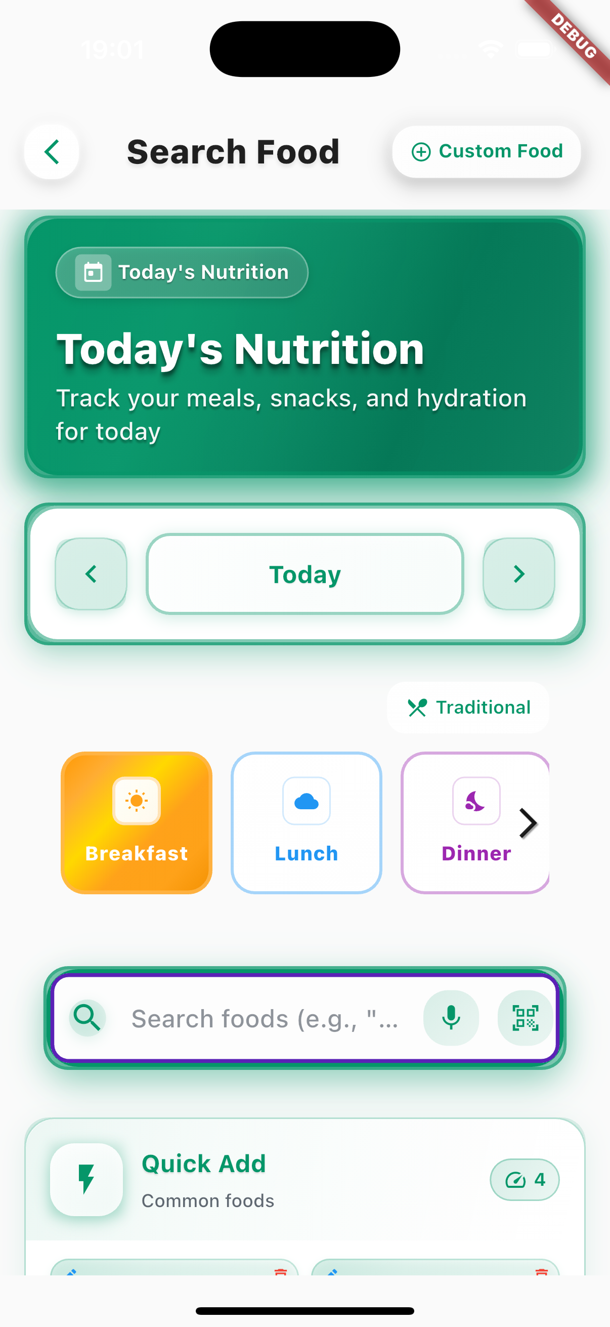Food Tracking Screenshot 4
