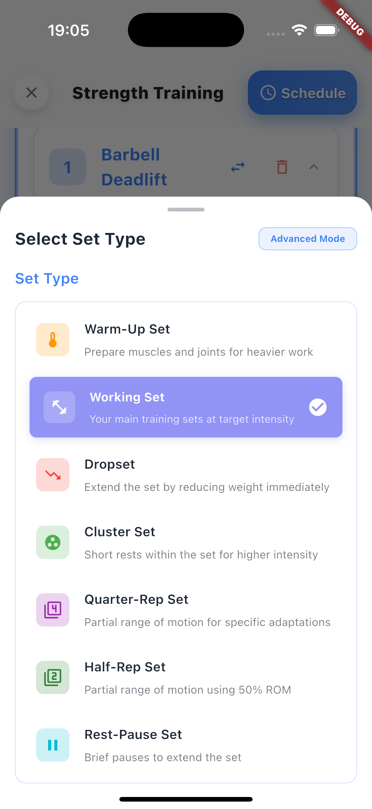 Workout Tracking Screenshot 5